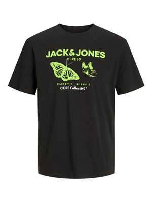 Jack Jones Erkek T-Shirt 12259901 Black