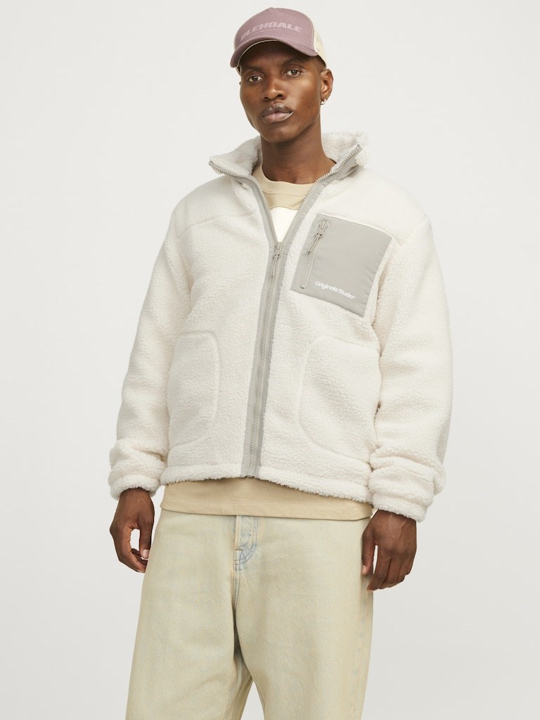 Jack Jones Erkek Ceket 12260450 Cloud Dancer