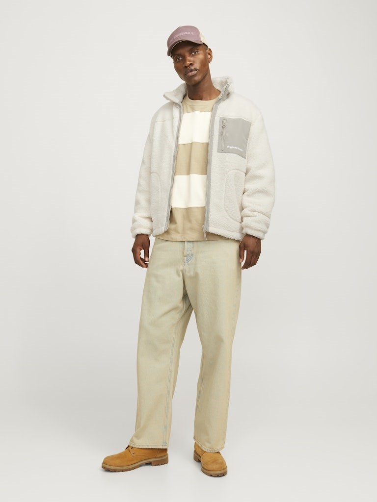 Jack Jones Erkek Ceket 12260450 Cloud Dancer
