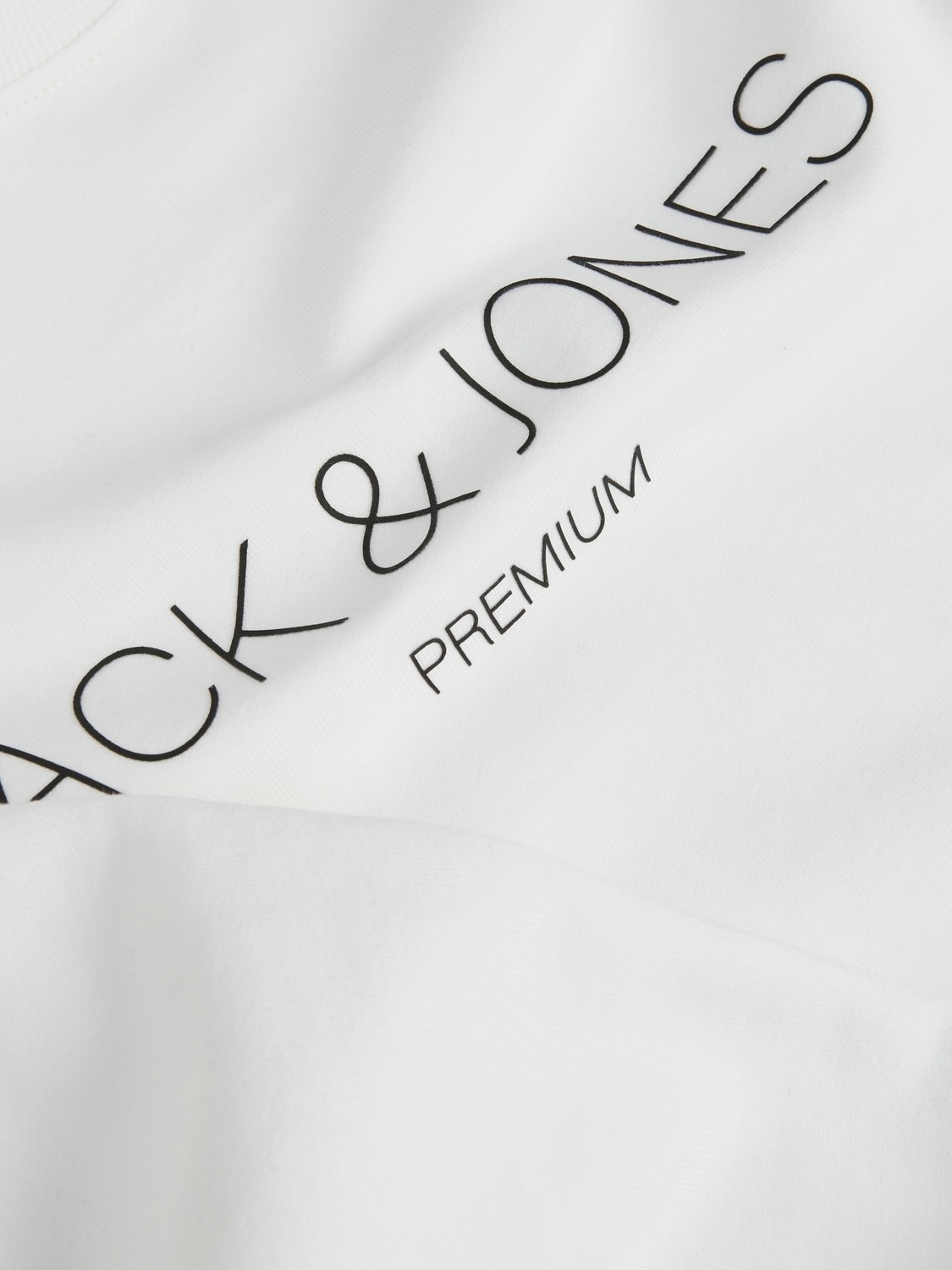 Jack Jones Erkek S-Shirt 12261873 White
