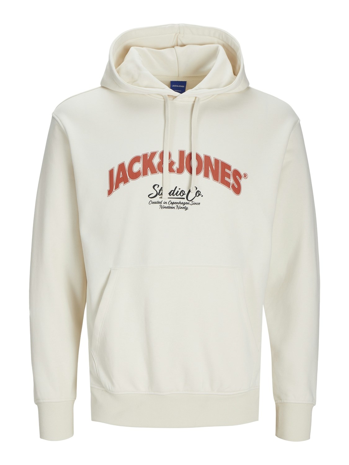 Jack Jones Erkek S-Shirt 12267584 Antique White