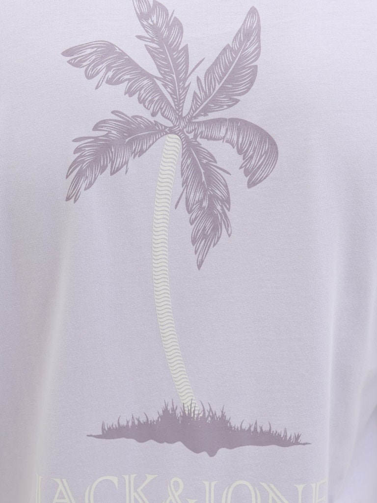 Jack Jones Erkek T-Shirt 12269372 Languid Lavender