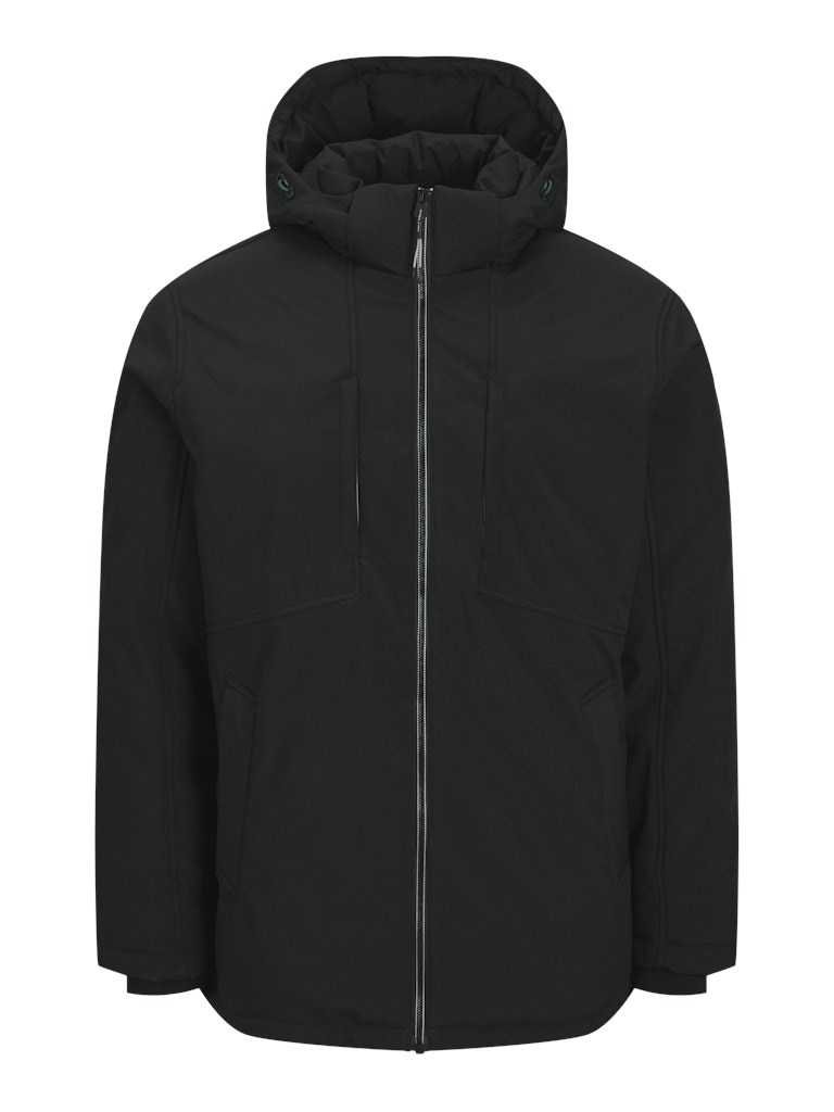 Jack Jones Erkek Parka 12272728 Black