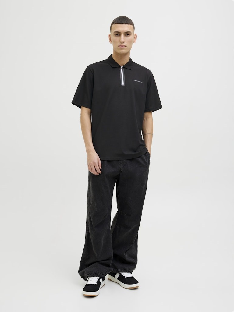Jack Jones Erkek T-Shirt 12273127 Black