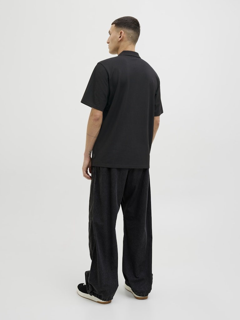 Jack Jones Erkek T-Shirt 12273127 Black