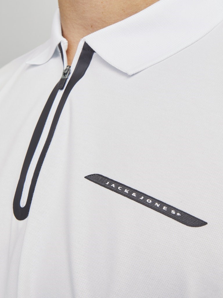 Jack Jones Erkek T-Shirt 12273127 Bright White