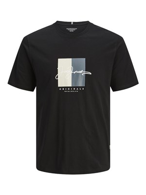 Jack Jones Erkek T-Shirt 12278266 Black