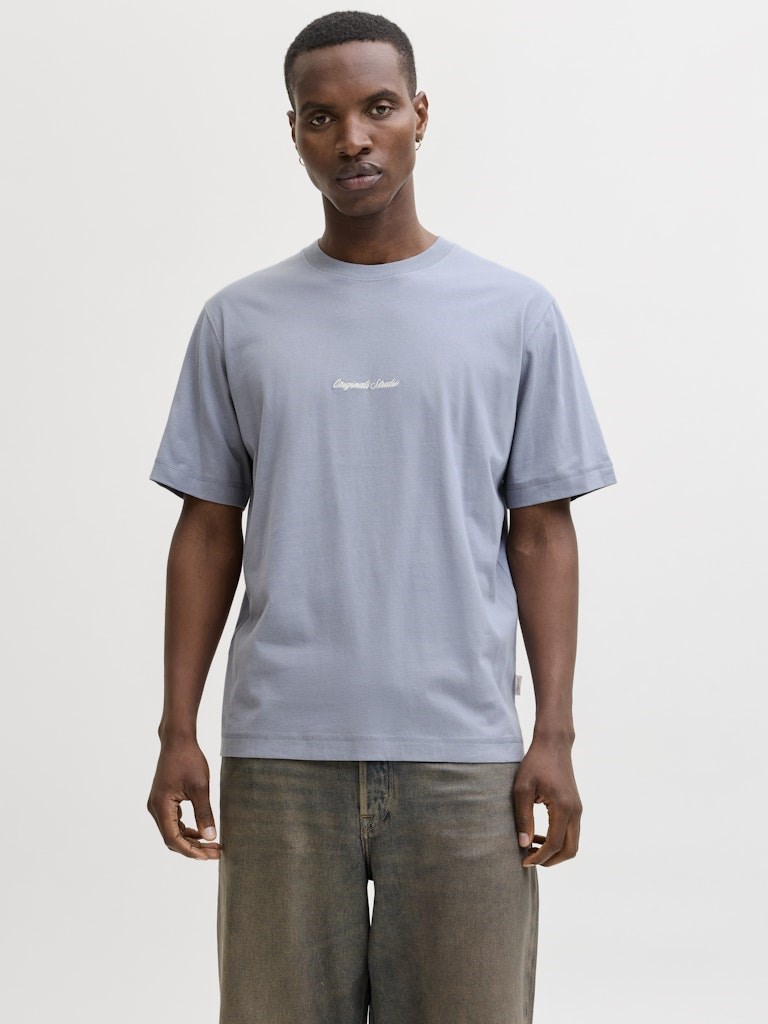 Jack Jones Erkek T-Shirt 12282892 Tradewinds