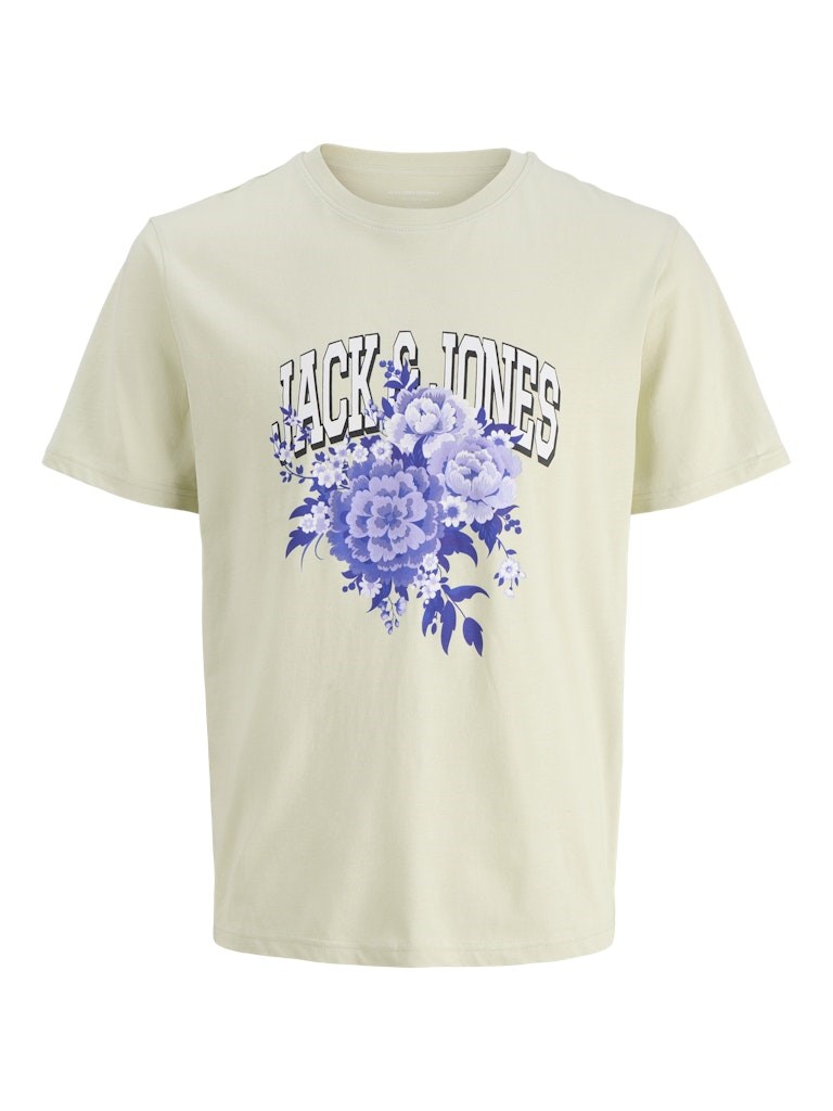 Jack Jones Erkek T-Shirt 12286056 Celadon Tint