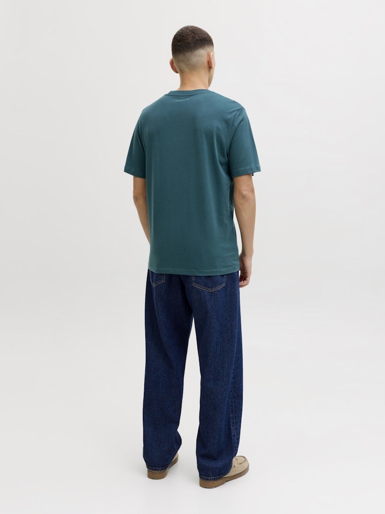 Jack Jones Erkek T-Shirt 12288113 Atlantic Deep