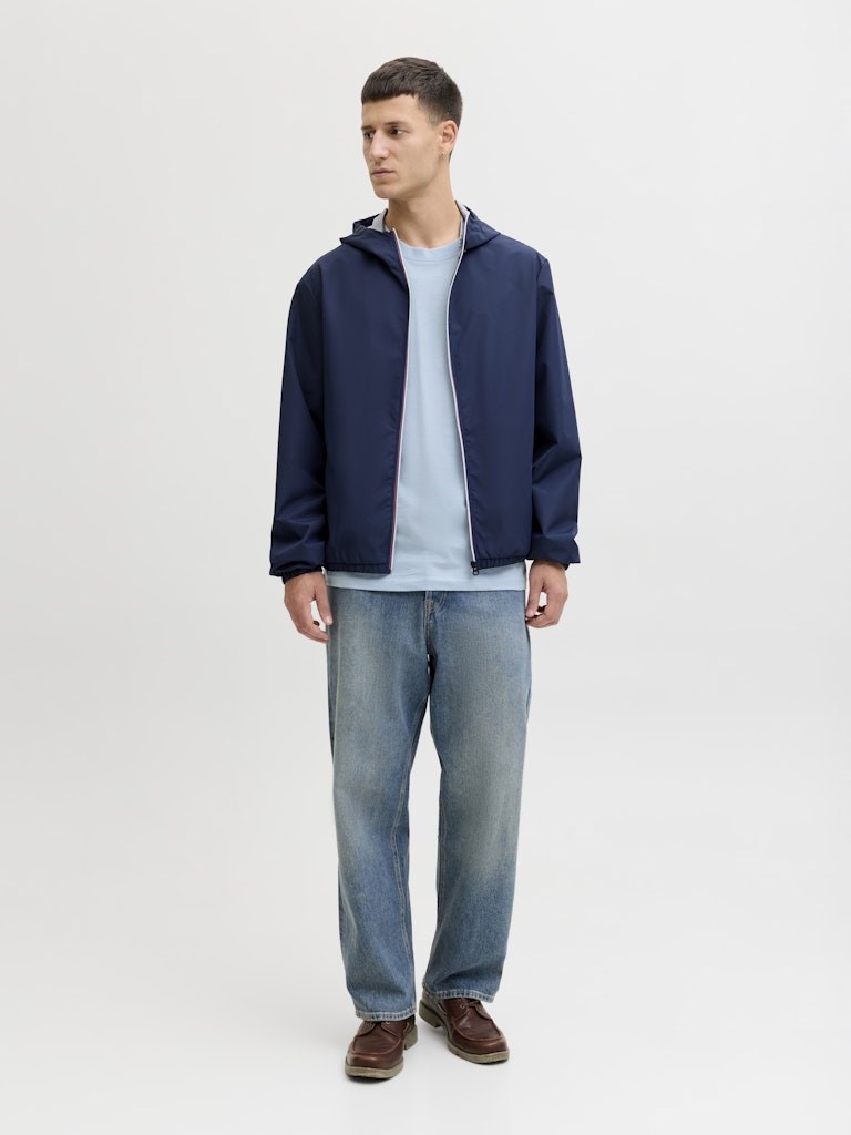 Jack Jones Erkek T-Shirt 12288113 Celestial Blue