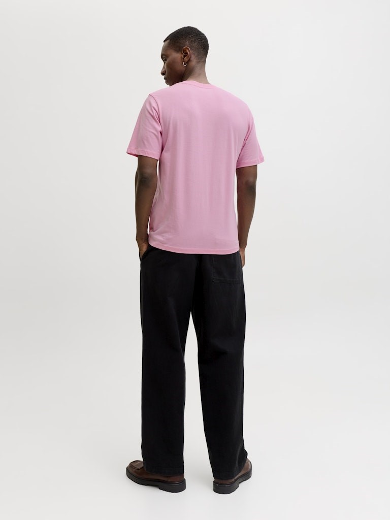 Jack Jones Erkek T-Shirt 12288113 Prism Pink