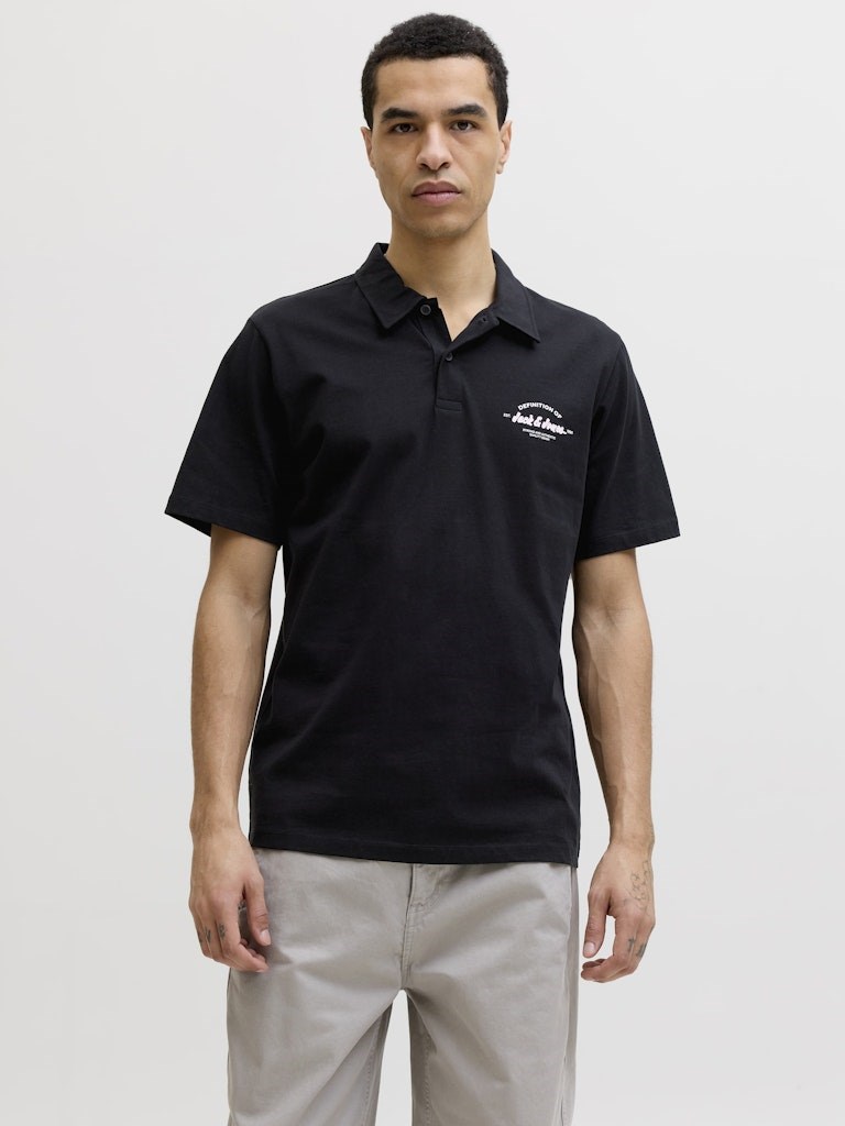 Jack Jones Erkek T-Shirt 12288118 Black