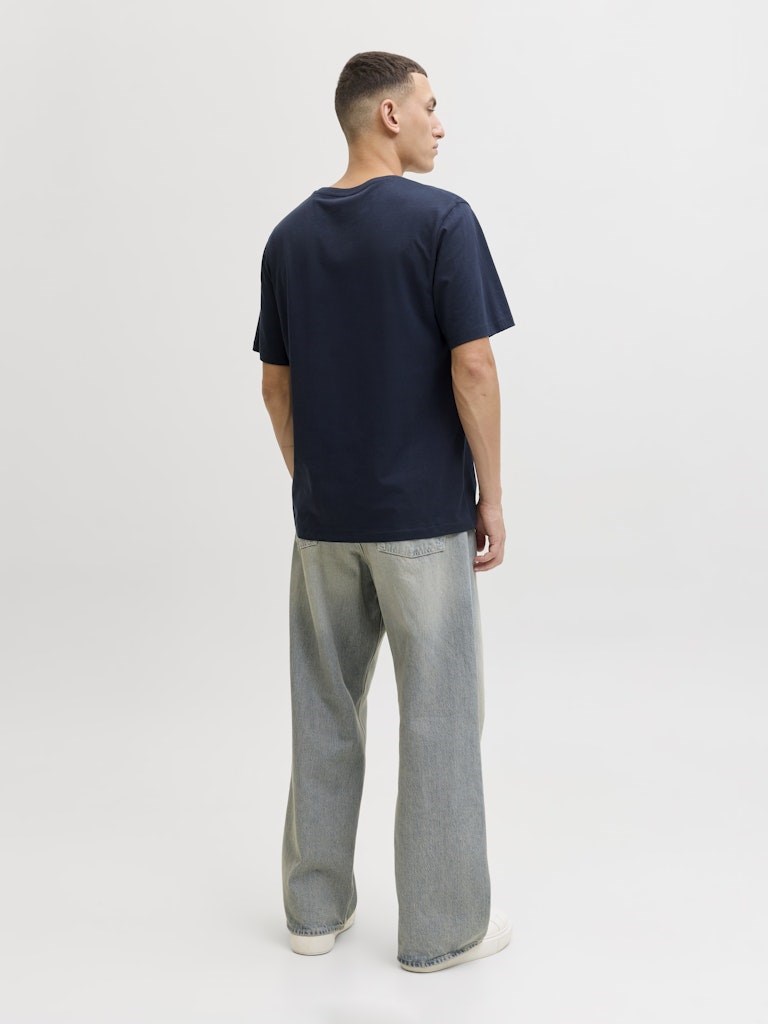 Jack Jones Erkek T-Shirt 12288536 Sky Captain