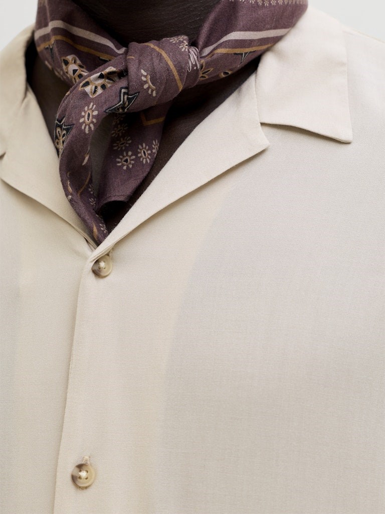 Jack Jones Erkek Gömlek 12288852 Moonbeam