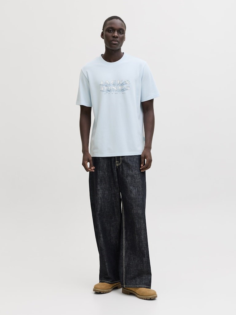 Jack Jones Erkek T-Shirt 12289880 Omphalodes