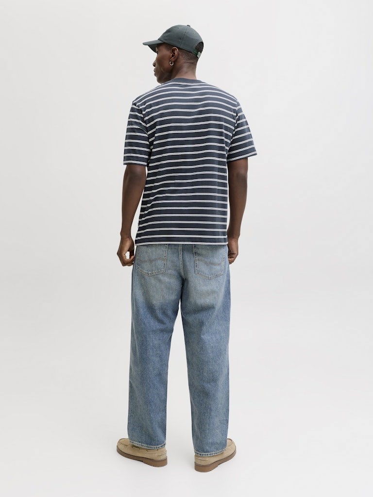 Jack Jones Erkek T-Shirt 12291021 Sky Captain