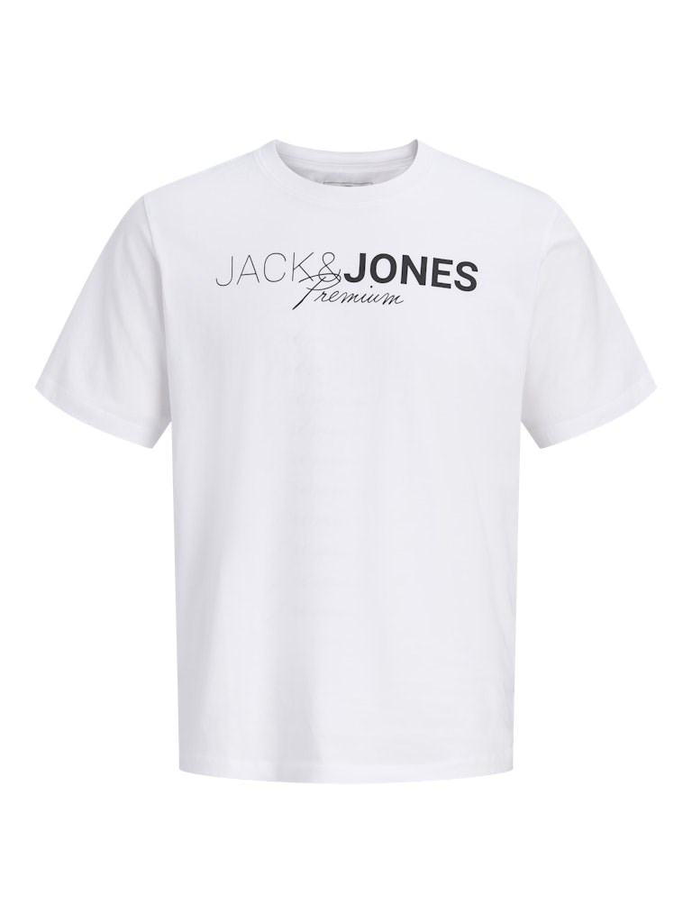 Jack Jones Erkek T-Shirt 12298018 White