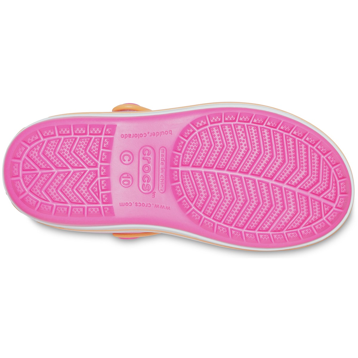 Crocs Sandalet 12856 Electric Pink/Cantaloupe