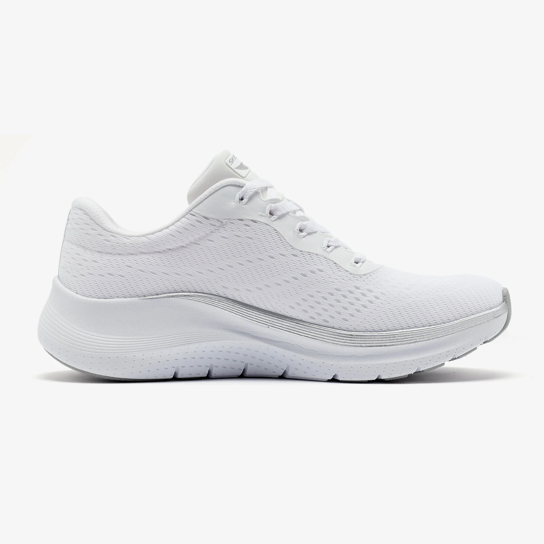 Skechers Kadın Ayakkabı 150067TK Beyaz/Gümüş