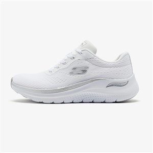 Skechers Kadın Ayakkabı 150067TK Beyaz/Gümüş