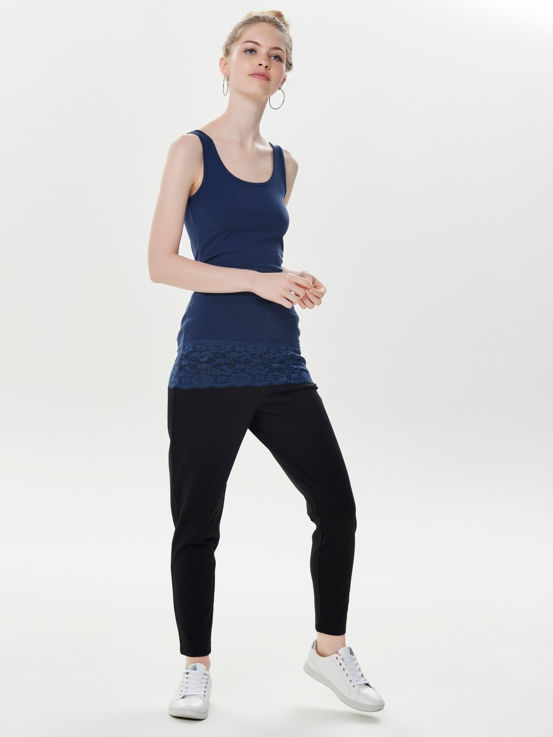 Only Kadın T-Shirt 15072354 Blueprint