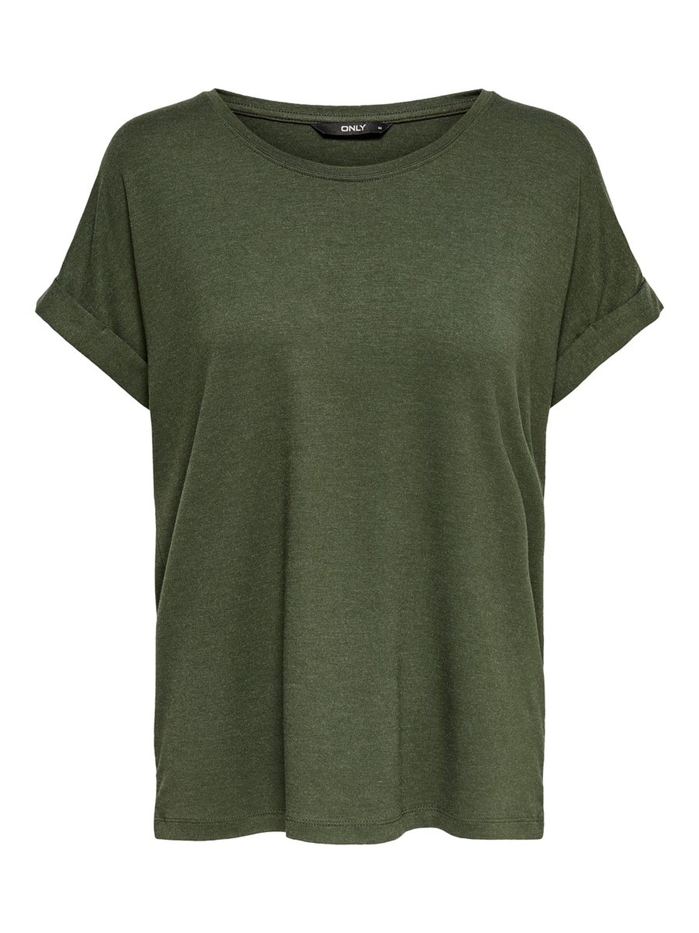 Only Kadın T-Shirt 15106662 Grape Leaf