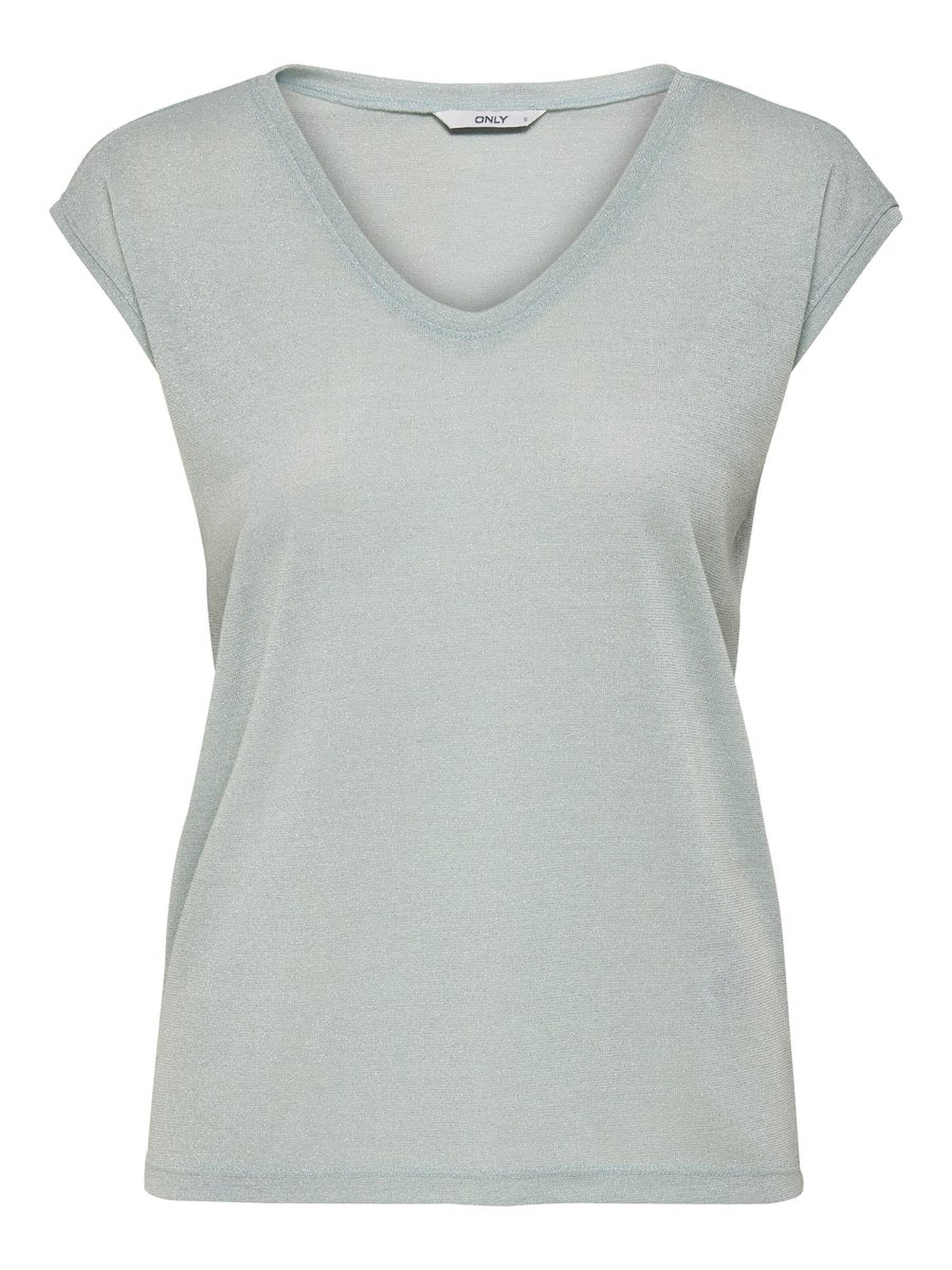 Only Kadın T-Shirt 15136069 Morning Mist