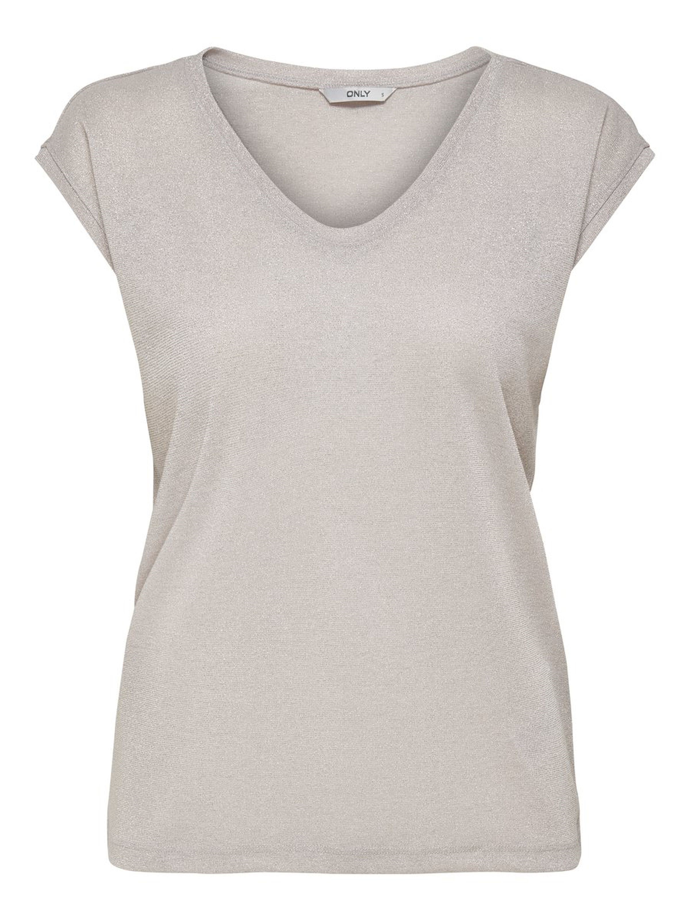 Only Kadın T-Shirt 15136069 Sepia Rose
