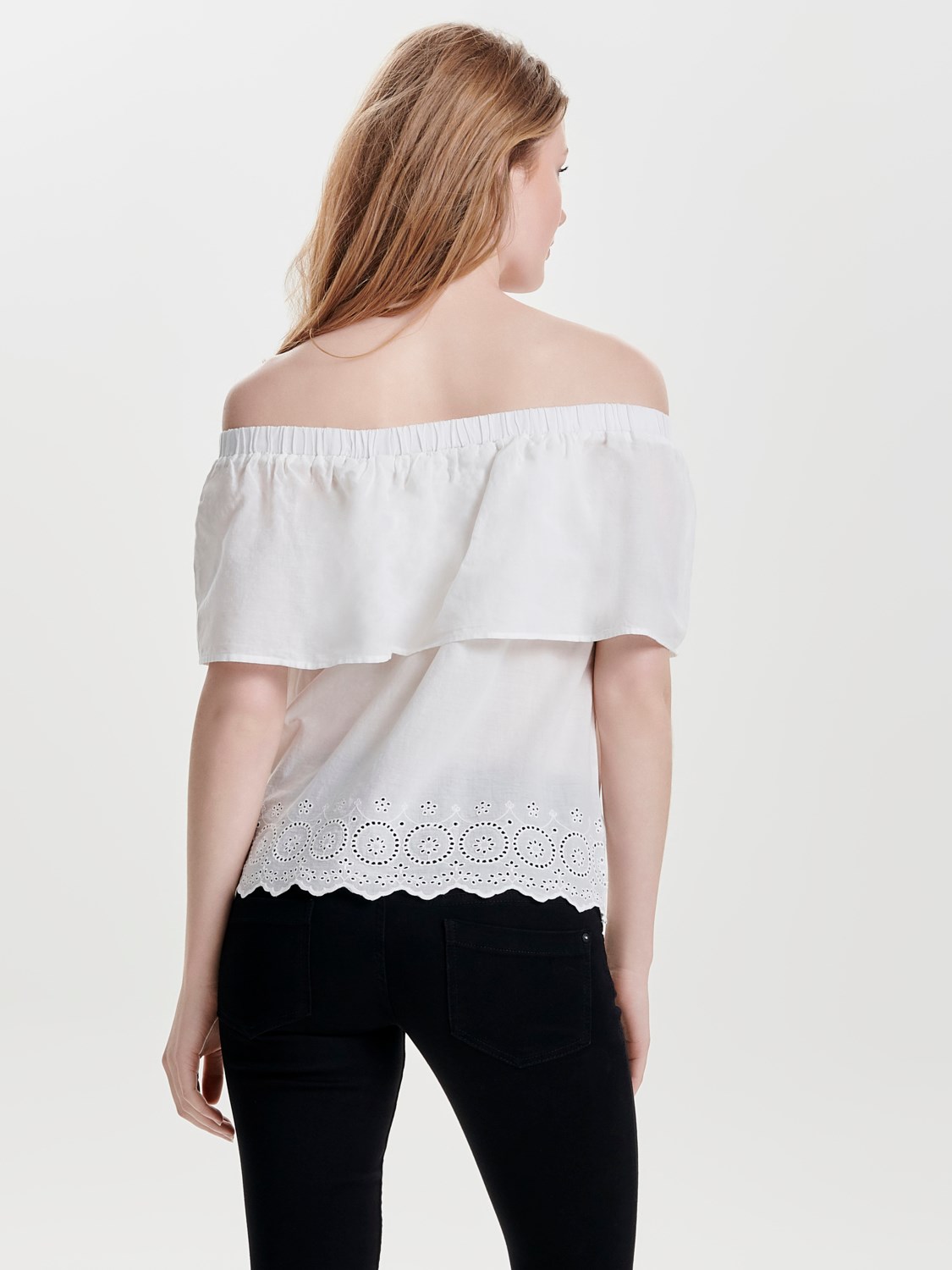 Only Kadın T-Shirt 15154367 Cloud Dancer