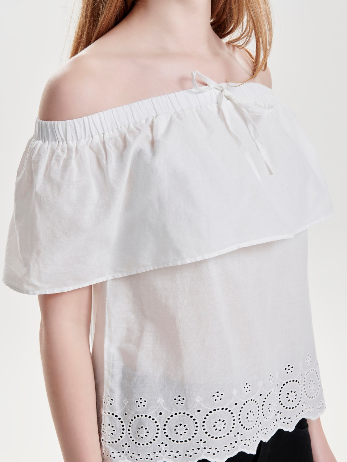 Only Kadın T-Shirt 15154367 Cloud Dancer