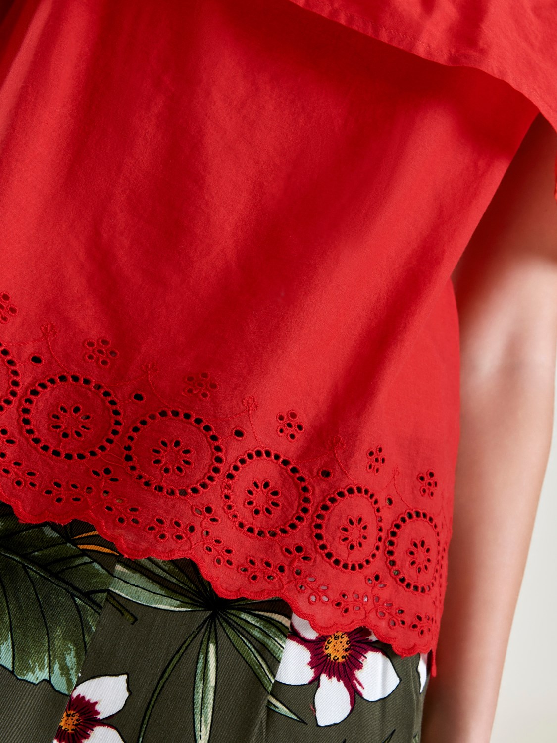 Only Kadın T-Shirt 15154367 Mars Red