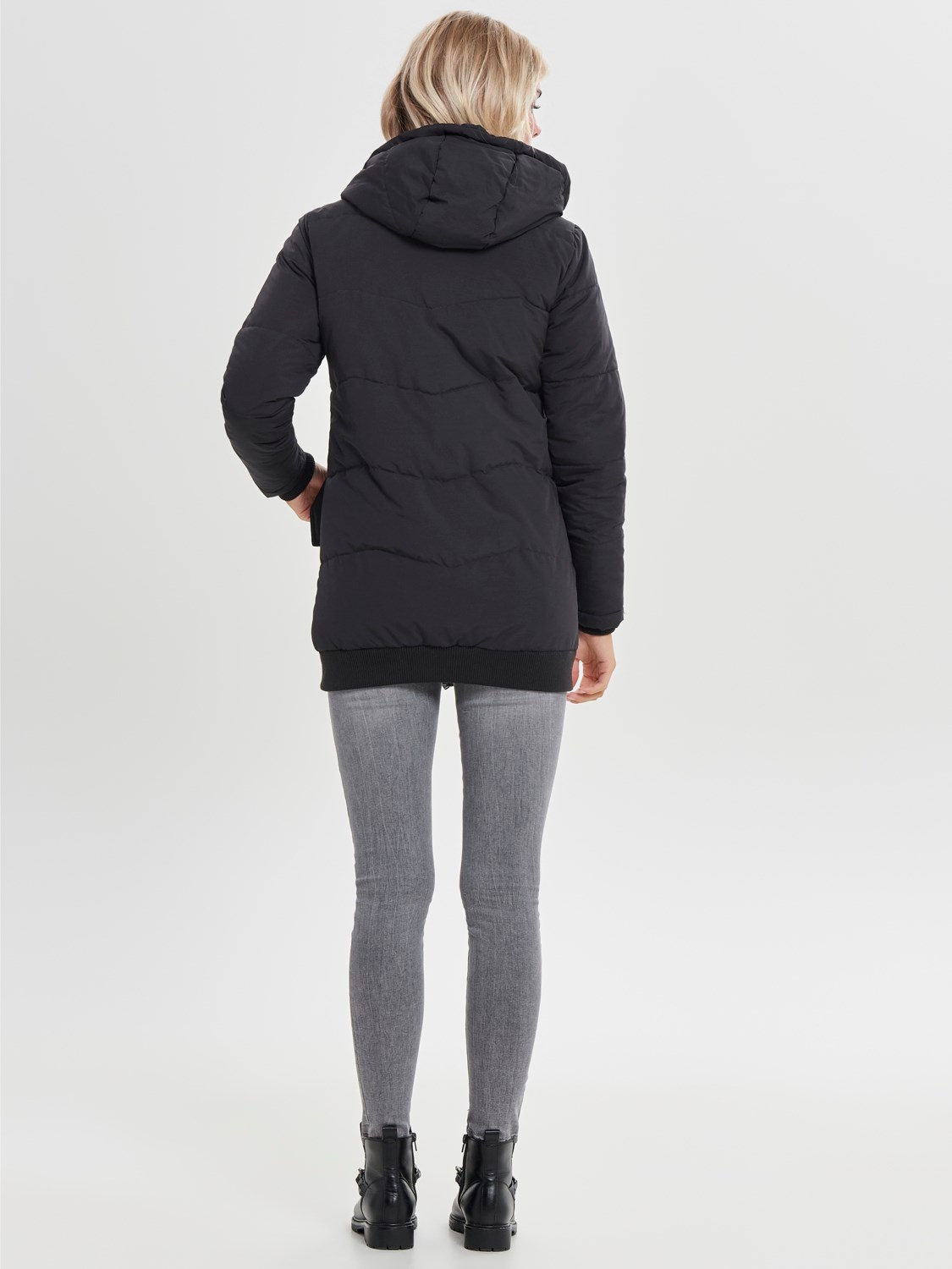 Only Kadın Mont 15156588 Black