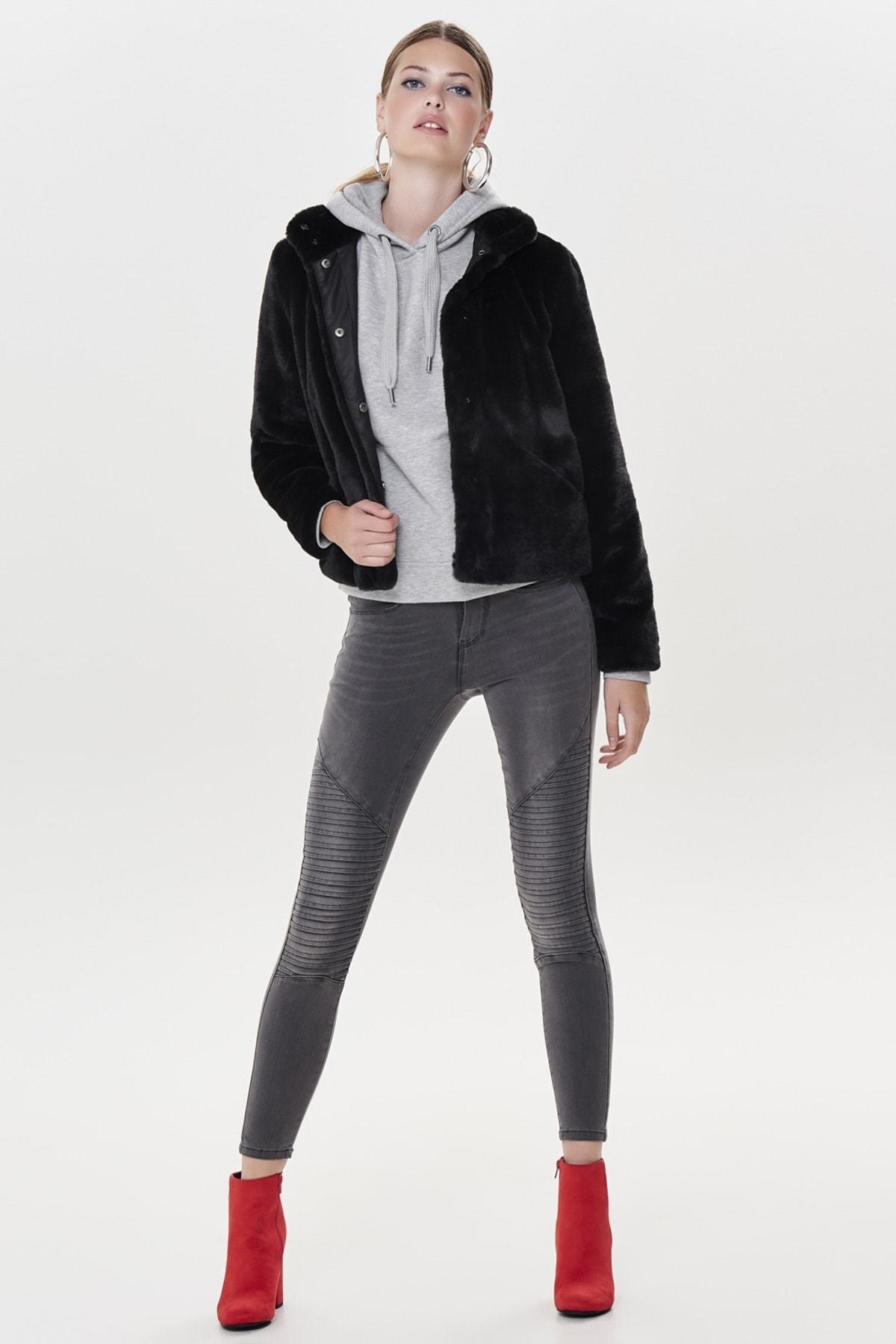 Only Kadın Ceket 15160013 Black