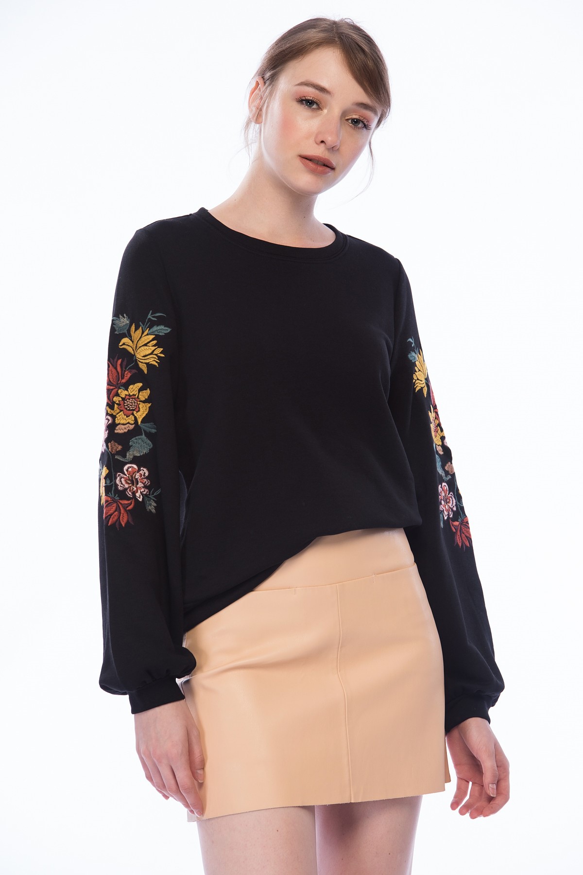 Only Kadın S-Shirt 15162032 Black