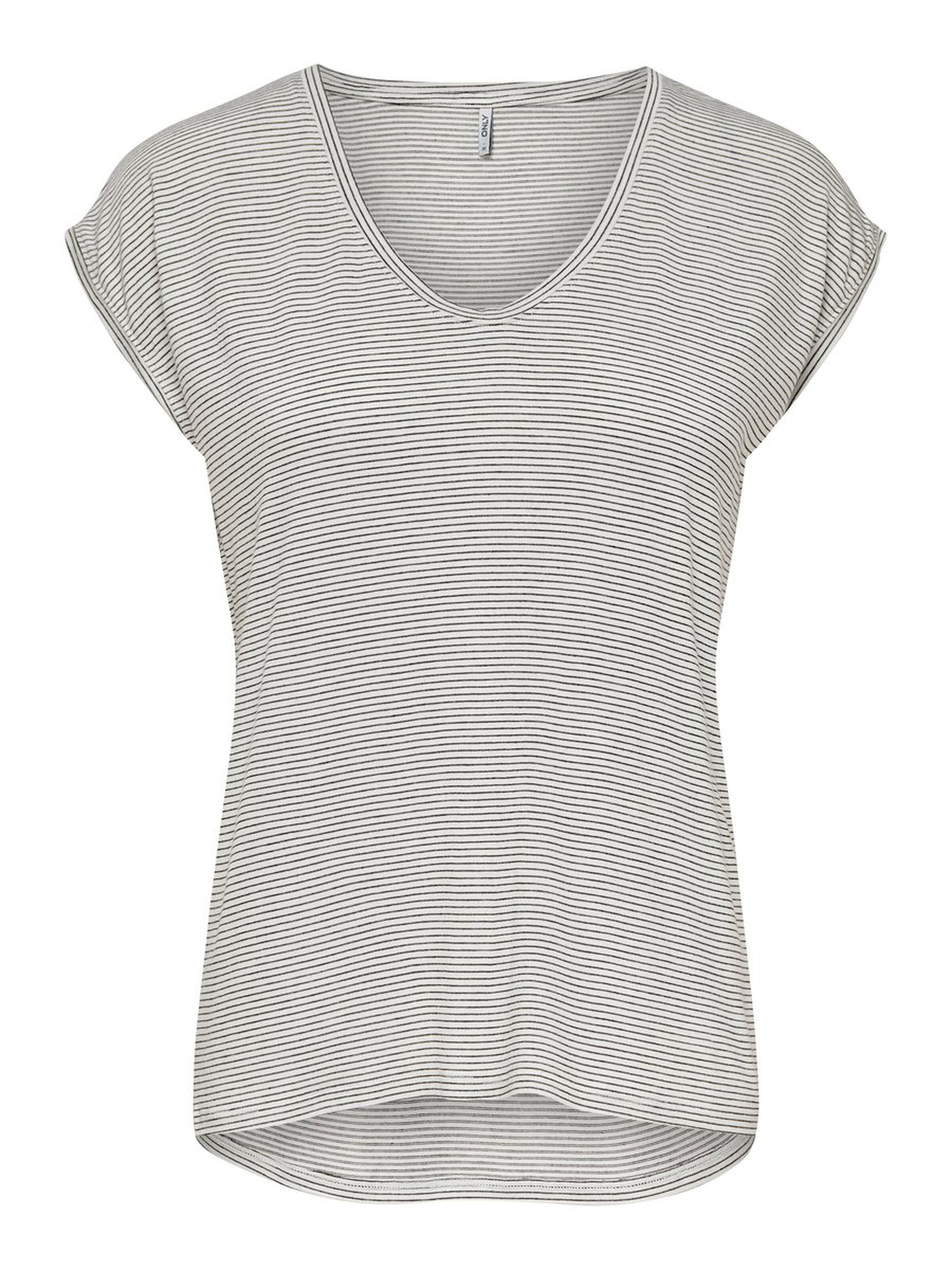 Only Kadın T-Shirt 15179257 Cloud Dancer