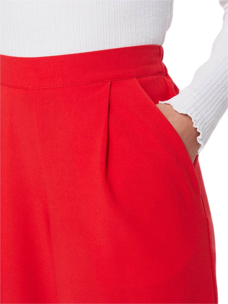 Only Kadın Pantolon 15187977 High Risk Red