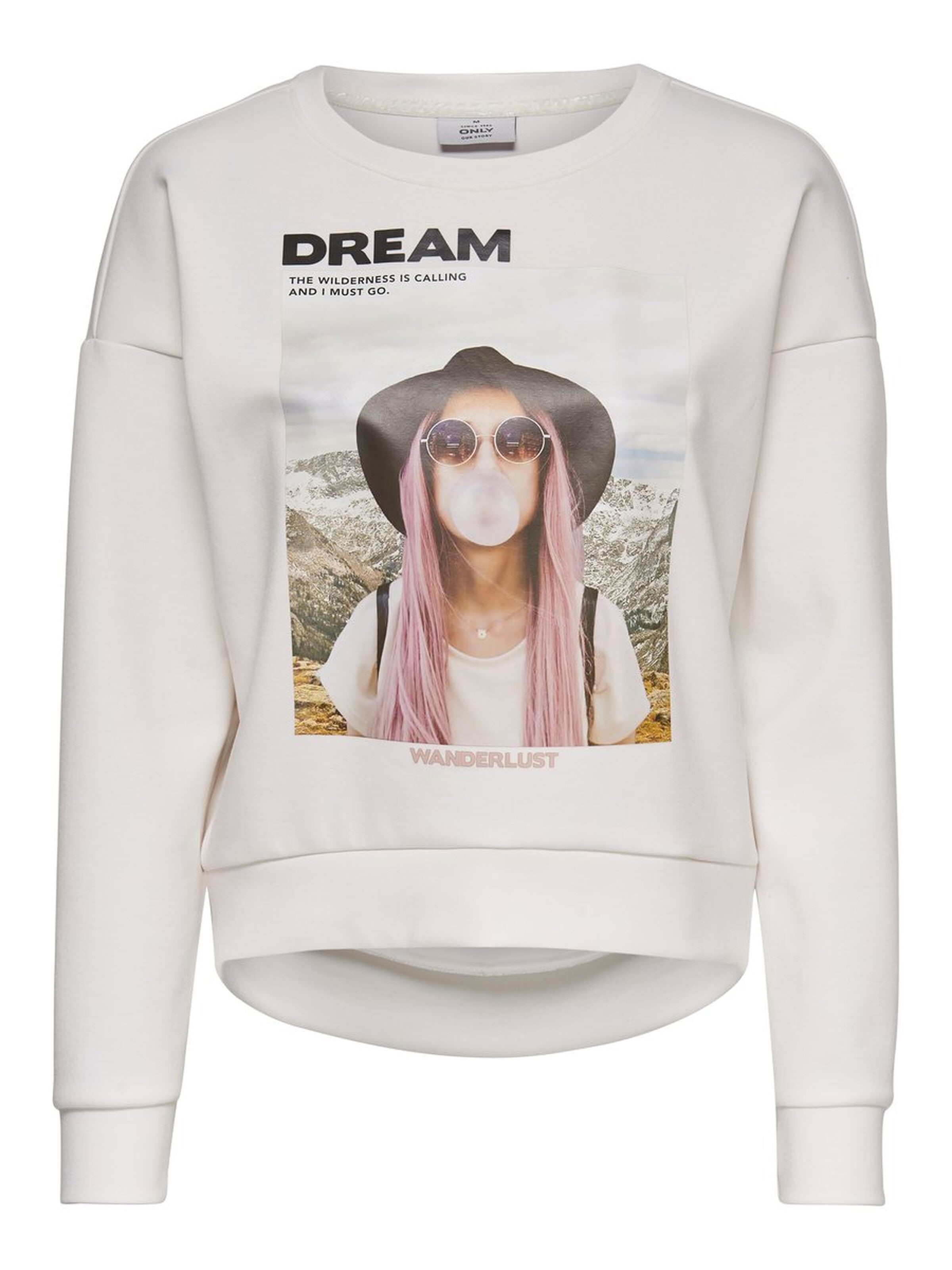 Only Kadın S-Shirt 15199432 Cloud Dancer