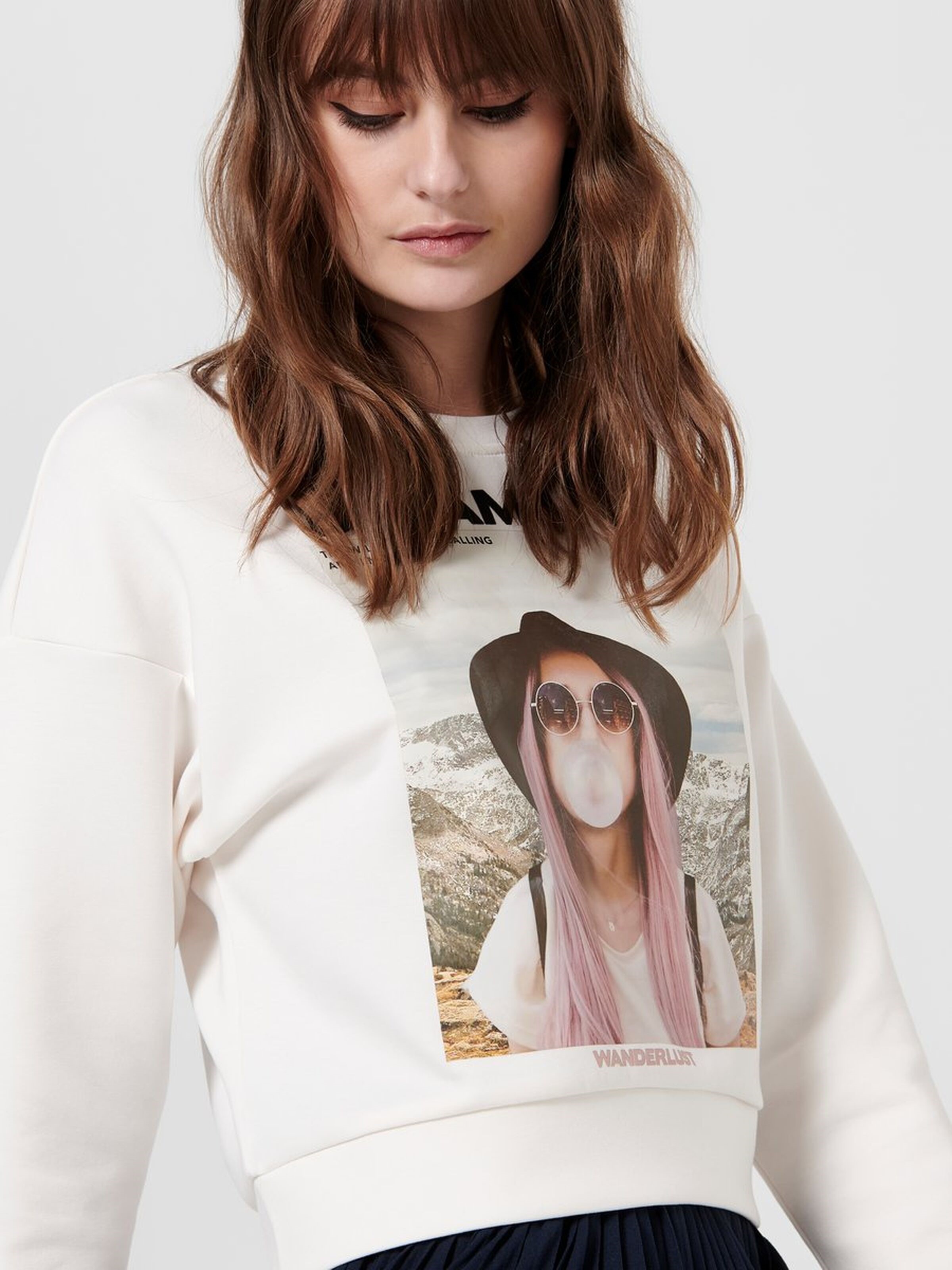Only Kadın S-Shirt 15199432 Cloud Dancer