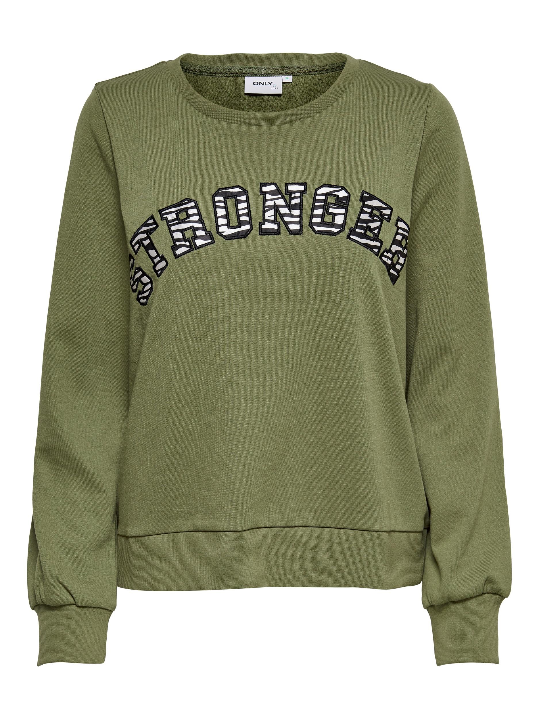 Only Kadın S-Shirt 15199657 Martini Olive