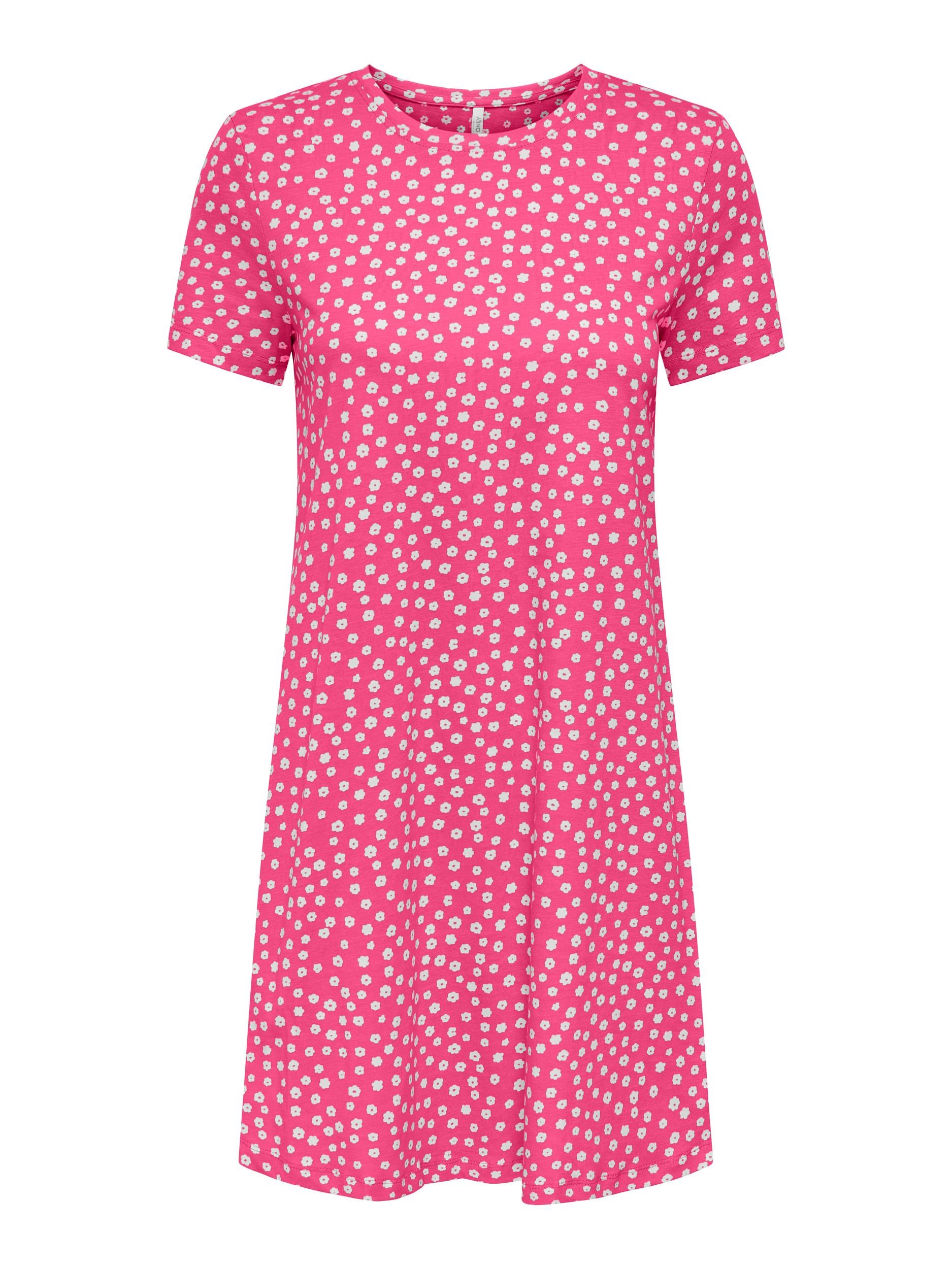Only Kadın Elbise 15202971 Shocking Pink