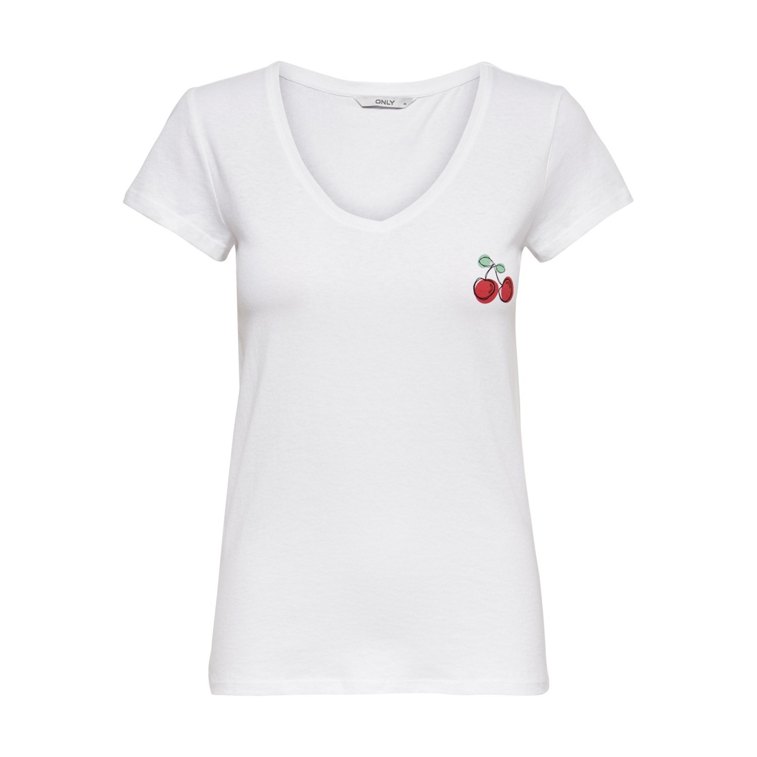 Only Kadın T-Shirt 15203598 Bright White