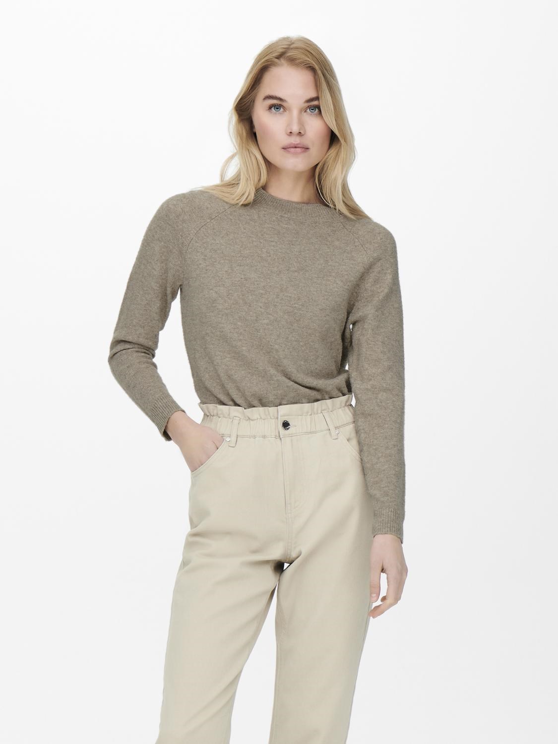 Only Kadın Kazak 15204279 Beige