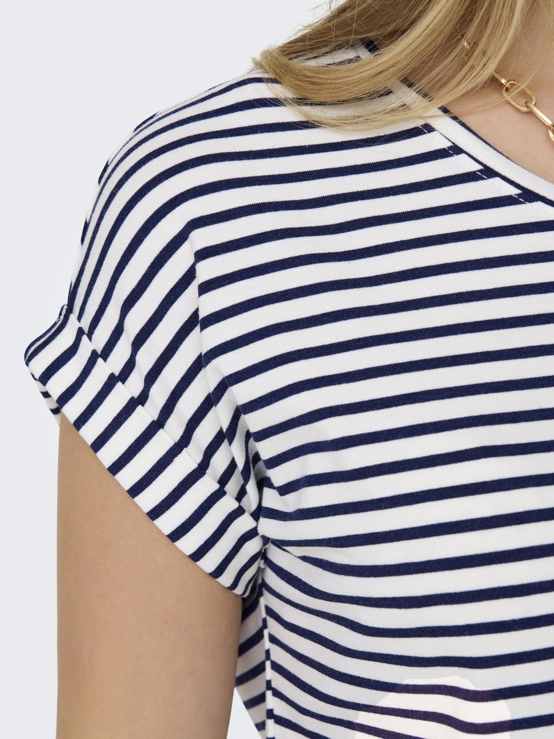 Only Kadın T-Shirt 15206243 Cloud Dancer