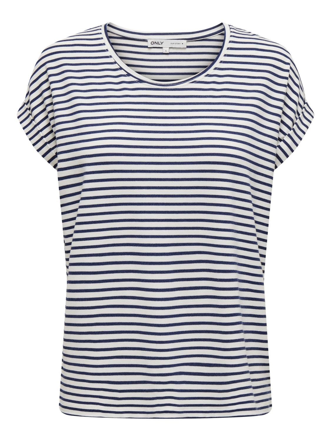 Only Kadın T-Shirt 15206243 Cloud Dancer