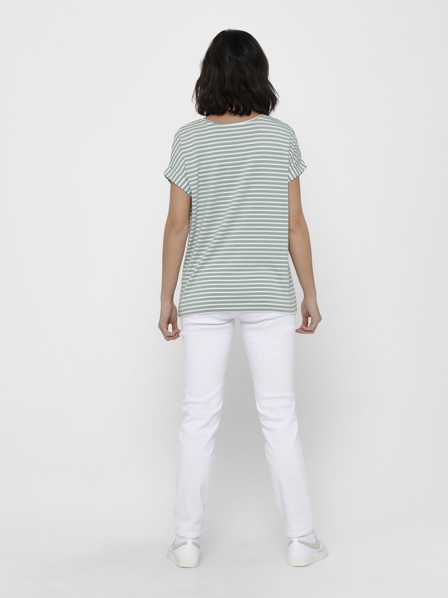 Only Kadın T-Shirt 15206243 Jadeite