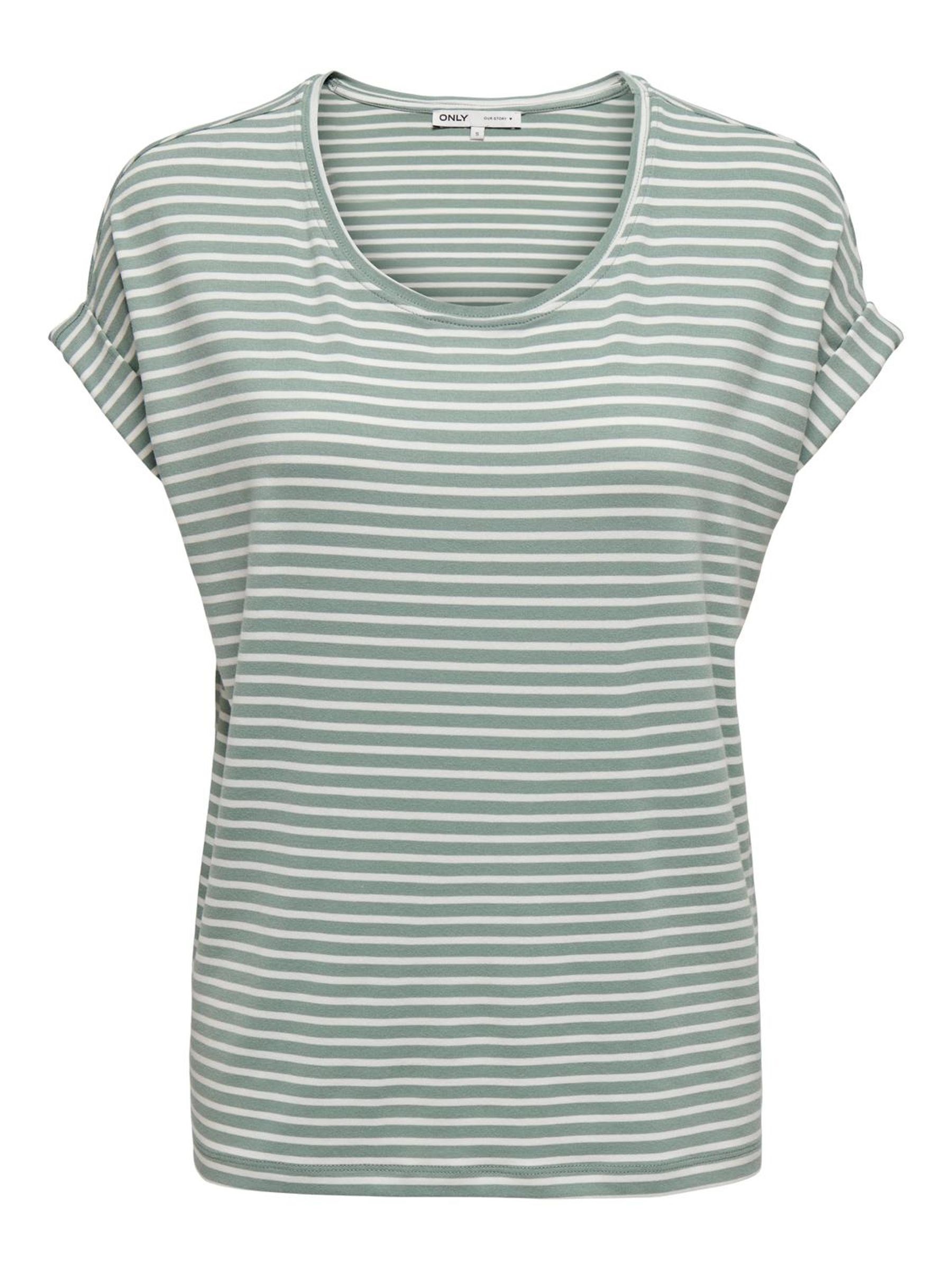 Only Kadın T-Shirt 15206243 Jadeite
