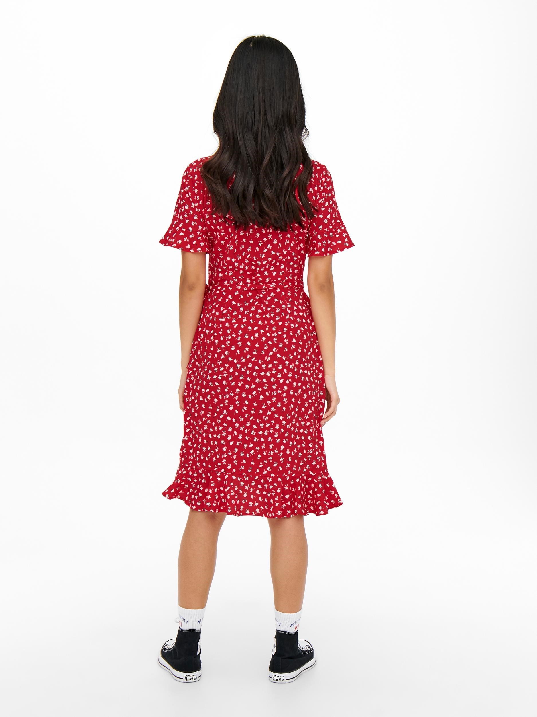 Only Kadın Elbise 15206407 Mars Red