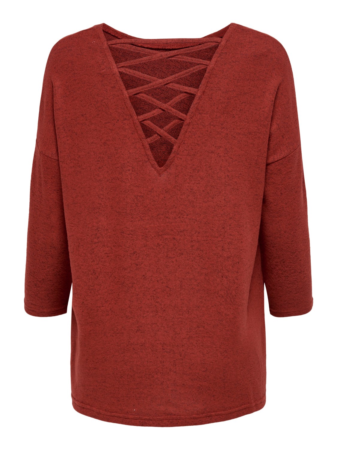 Only Kadın Triko 15206706 Red Ochre