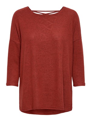 Only Kadın Triko 15206706 Red Ochre